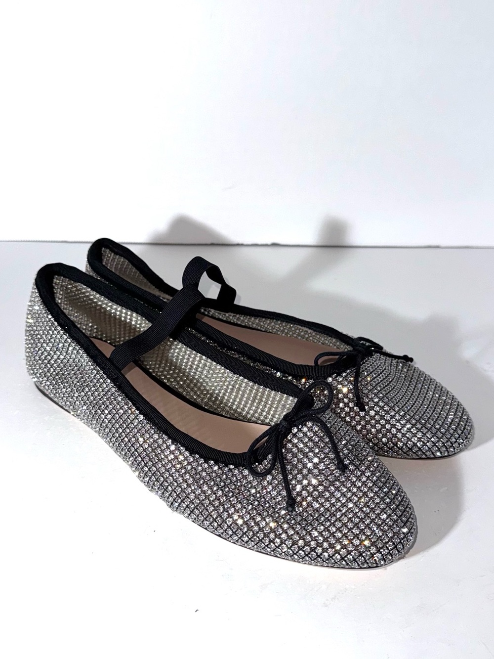Loeffler Randall Leonie Crystal Ballet Flats
